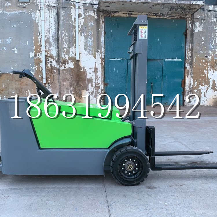 西昌市小型电动叉车1吨2吨步行站驾式电瓶堆高充电装卸车液压升降车铲车